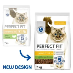 Perfect Fit Adult 1+ Sensitive Kalkun