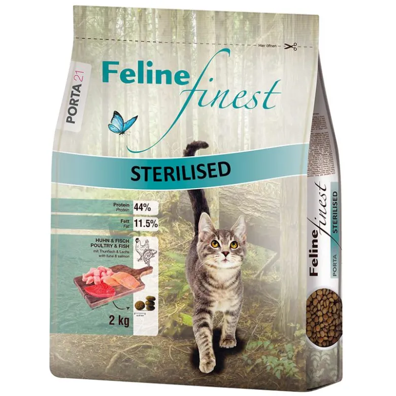Porta 21 Feline Finest Sterilised Kylling & Fisk