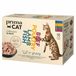 PrimaCat Classic i sauce 12 x 85 g