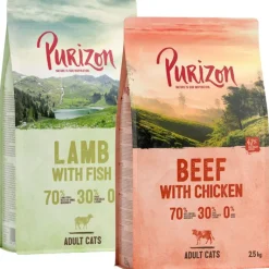 Prøvepakke: 2 eller 3 x 400 g Purizon Adult
