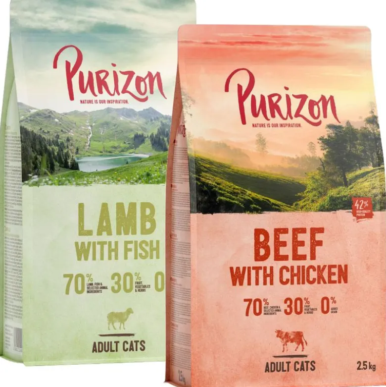 Prøvepakke: 2 eller 3 x 400 g Purizon Adult