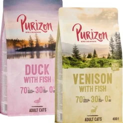 Prøvepakke: 2 eller 3 x 400 g Purizon Adult