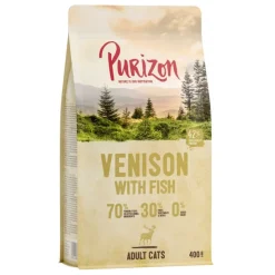 Prøvepakke: 2 eller 3 x 400 g Purizon Adult