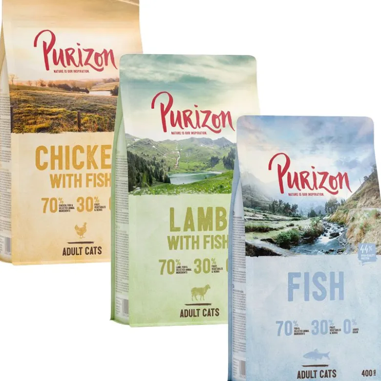 Prøvepakke: 2 eller 3 x 400 g Purizon Adult