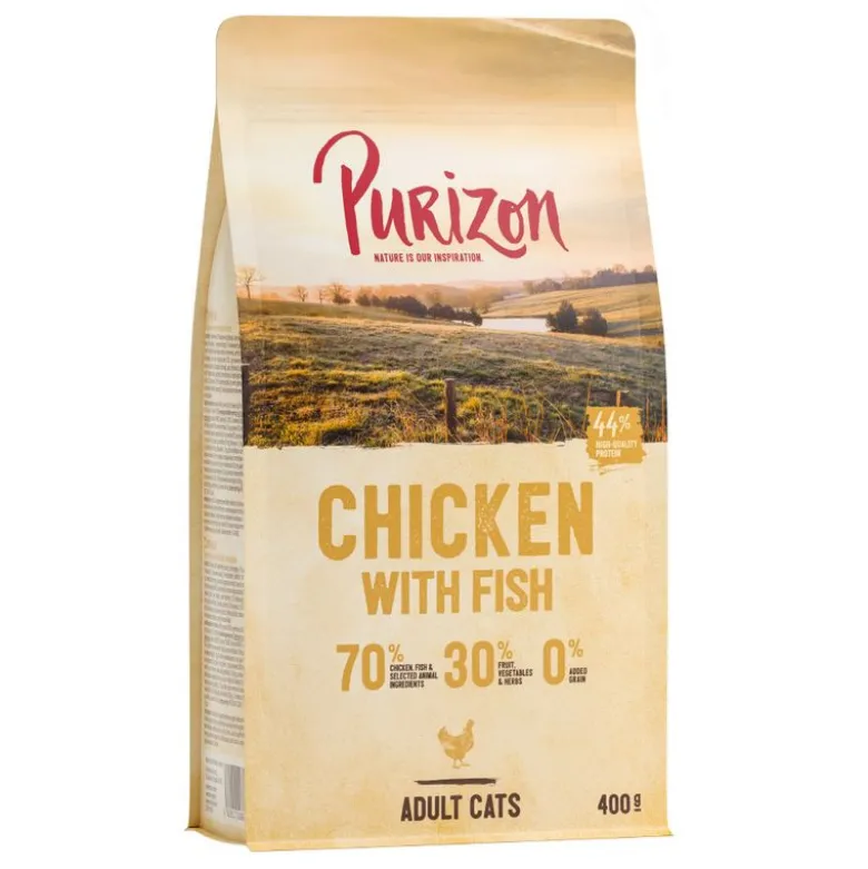 Prøvepakke: 2 eller 3 x 400 g Purizon Adult