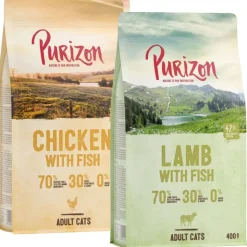 Prøvepakke: 2 eller 3 x 400 g Purizon Adult