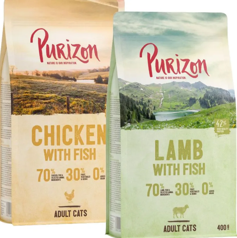 Prøvepakke: 2 eller 3 x 400 g Purizon Adult