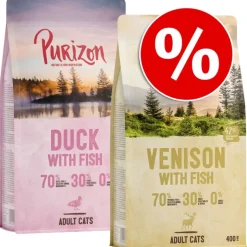 Prøvepakke: 2 eller 3 x 400 g Purizon Adult