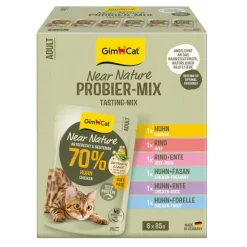 PRØVEPAKKE! GimCat Near Nature 6 x 85 g