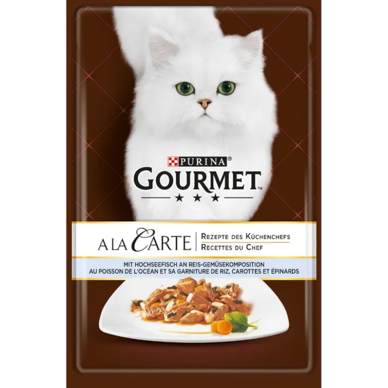 Prøvepakke: Gourmet A la Carte 4 x 85 g