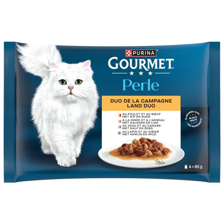 Prøvepakke Gourmet Perle 4 x 85 g