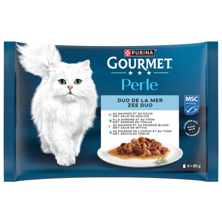 Prøvepakke Gourmet Perle 4 x 85 g