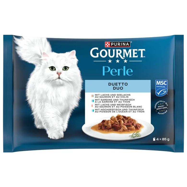 Prøvepakke Gourmet Perle 4 x 85 g