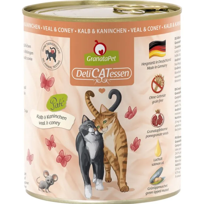 Prøvepakke: GranataPet DeliCatesse 6 x 800 g