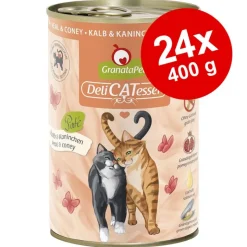 Prøvepakke GranataPet DeliCatessen 24 x 400 g