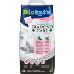Prøvepakke: 10 l Biokat´s DIAMOND CARE Fresh + 10 l Classic kattegrus