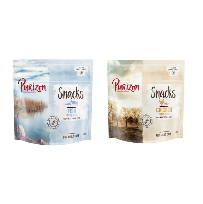 Prøvepakke: Purizon Snacks 2 x 40 g