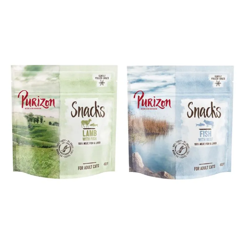 Prøvepakke: Purizon Snacks 2 x 40 g