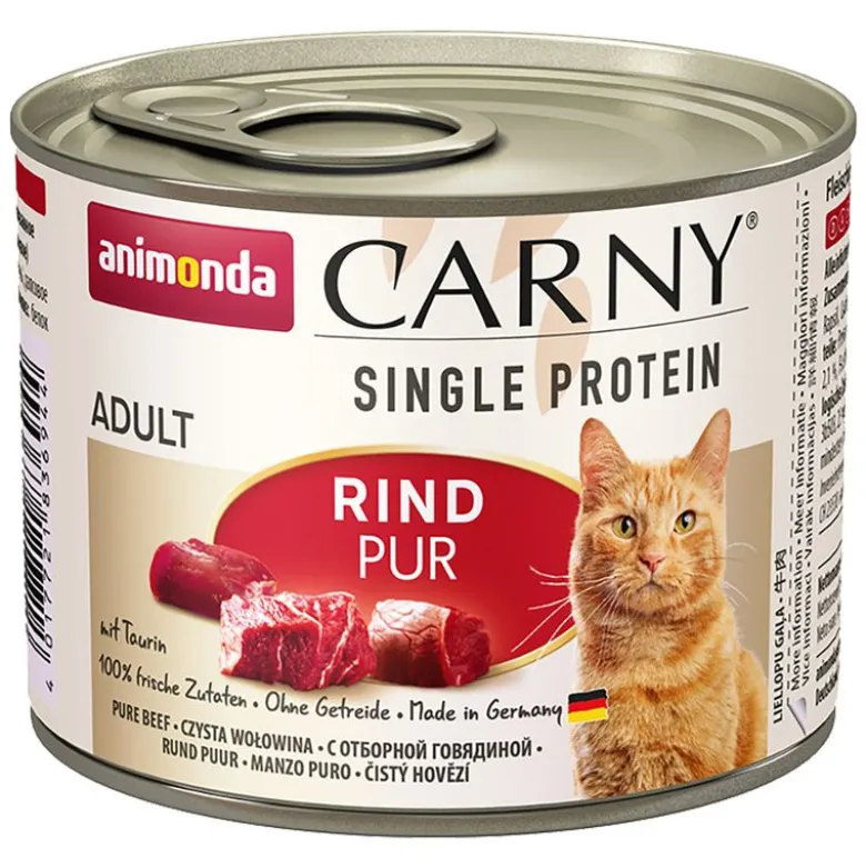 Prøvepakke: 6 x 400 g Animonda Carny Monoprotein Adult