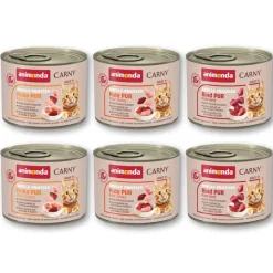 Prøvepakke: 6 x 200 g Animonda Carny Monoprotein Adult