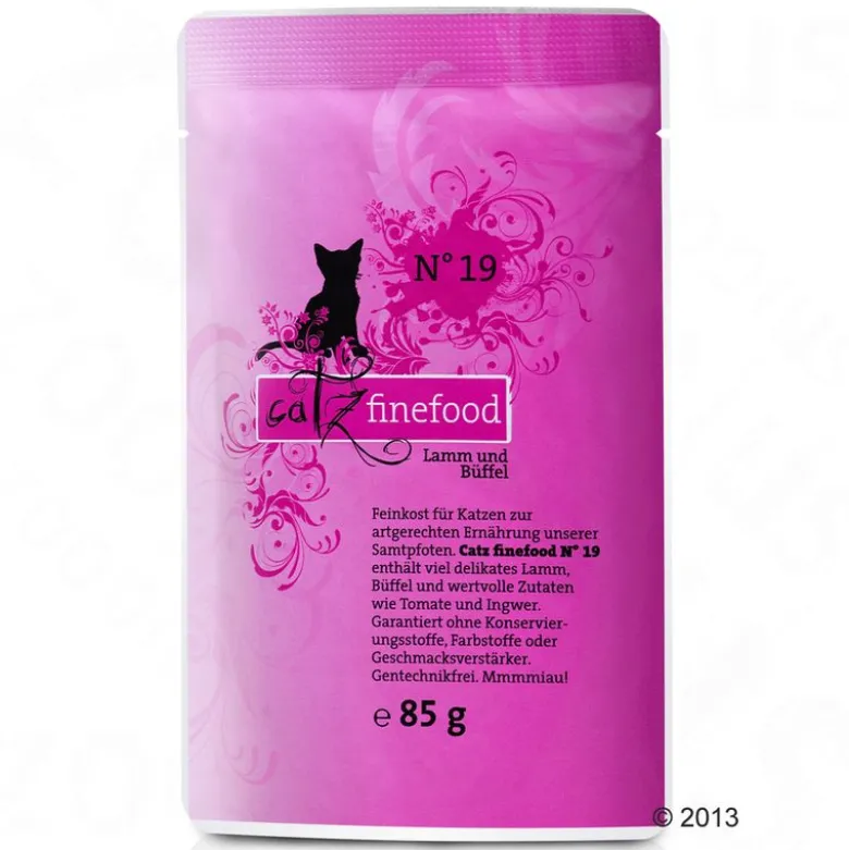 Prøvepakke: 12 x 85 g catz finefood portionsposer
