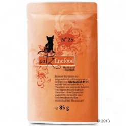 Prøvepakke: 12 x 85 g catz finefood portionsposer