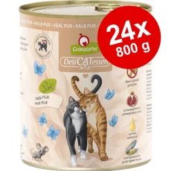 Prøvepakke: 24 x 800 g GranataPet DeliCatessen