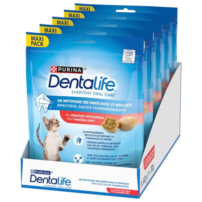PURINA Dentalife Daily Cat Dental Care Snacks
