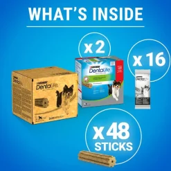PURINA Dentalife tandpleje-snacks mellemstore hunde (12-25 kg)
