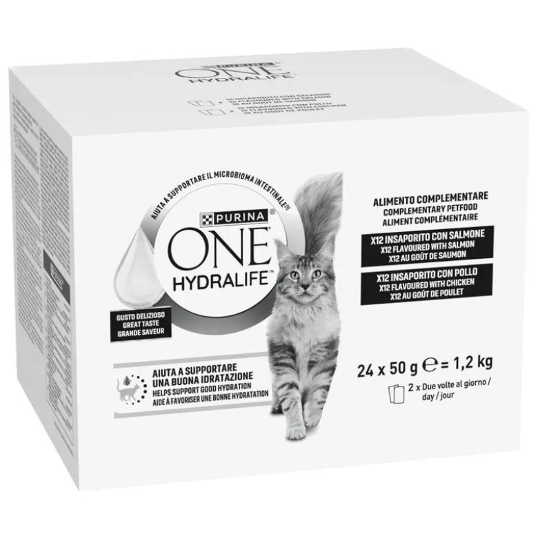 PURINA ONE Hydralife Katte-Liquid 24 x 50 g