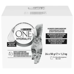 PURINA ONE Hydralife Katte-Liquid 24 x 50 g
