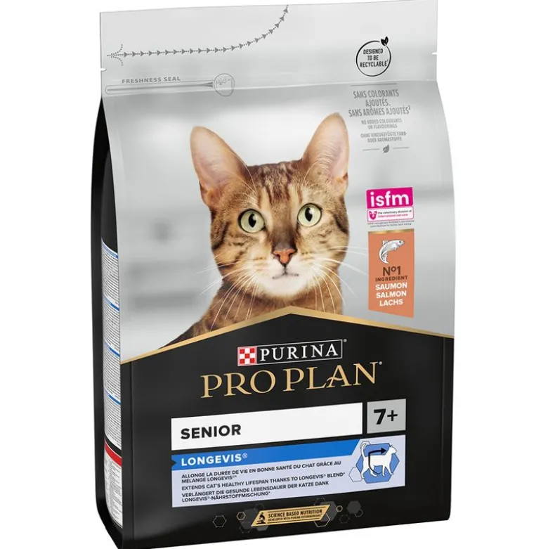 PURINA PRO PLAN Senior 7+ Longevis Laks
