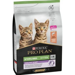 PURINA PRO PLAN Sterilised Kitten Healthy Start Laks
