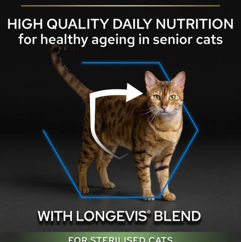 PURINA PRO PLAN Sterilised Senior 7+ Longevis kalkun