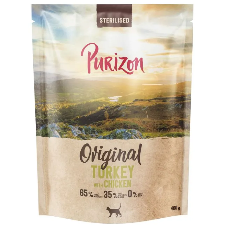 Purizon Adult Sterilised Kalkun & Kylling - kornfri