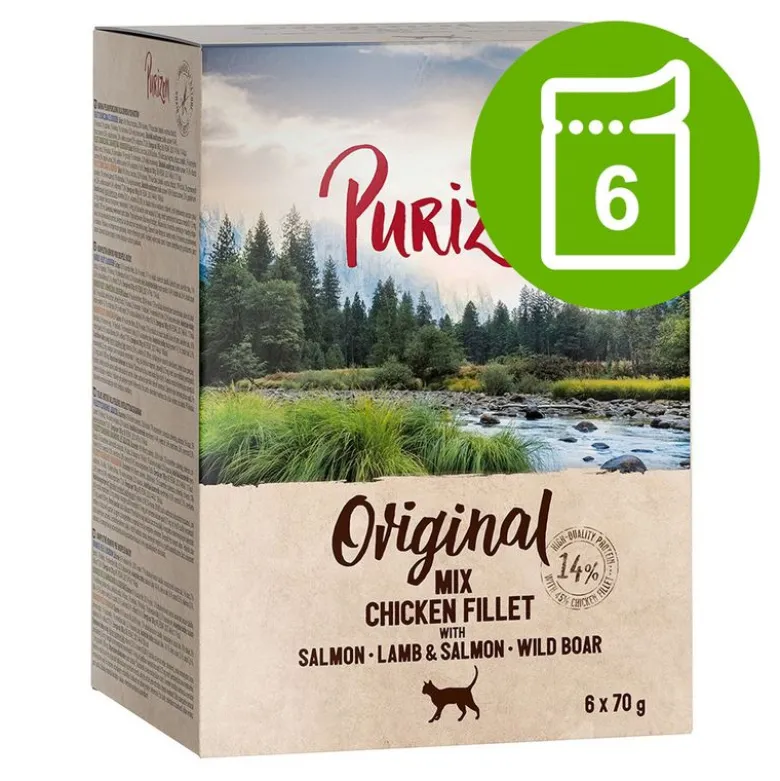 Purizon Adult 6 x 70 g - Kornfri