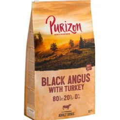 Purizon Black Angus-oksekød med kalkun Adult - kornfri