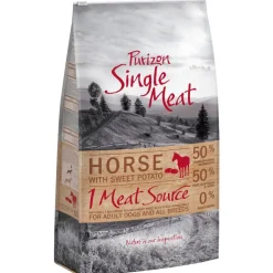 Purizon Single Meat Adult Hest med sød kartoffel & morgenfrue