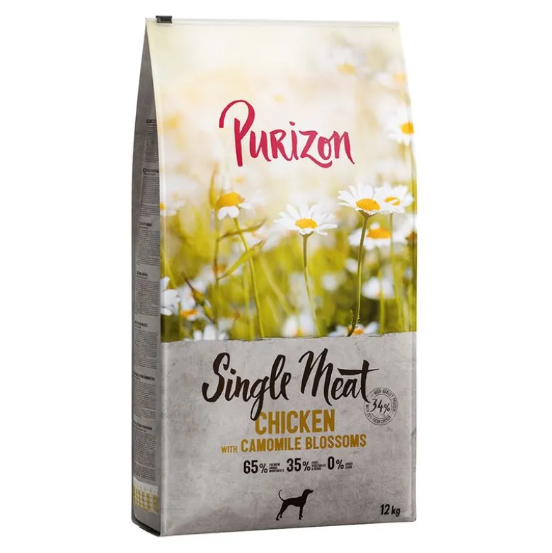 Purizon Single Meat Adult Kylling med græskar