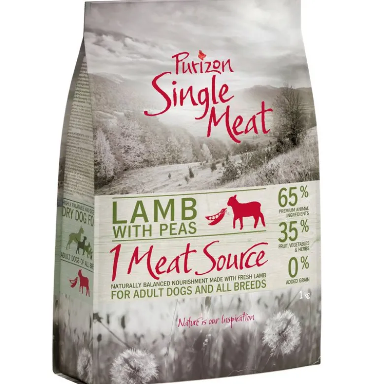 Purizon Single Meat Adult Lam med ærter & humleblomster