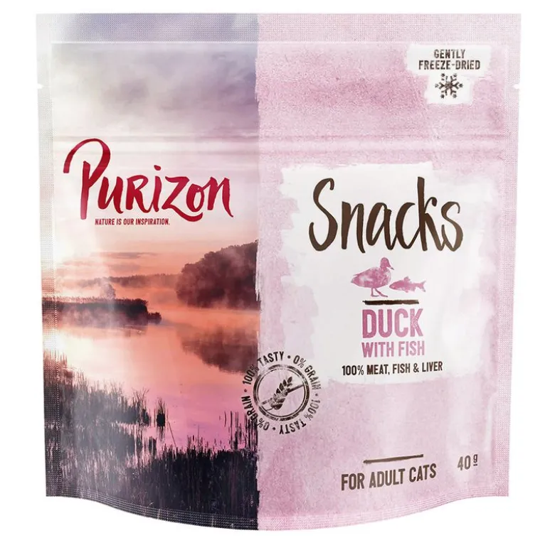 Purizon Snack And & Fisk - kornfri