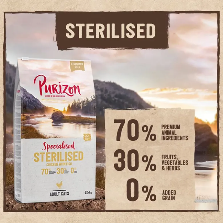 Purizon Snack And & Fisk - kornfri
