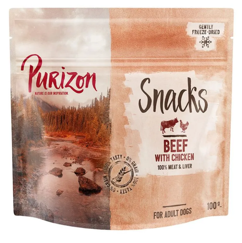 Purizon Snack Okse & Kylling - kornfri