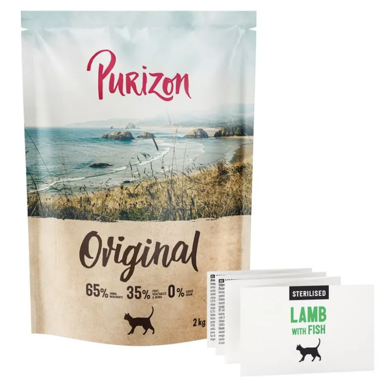 Purizon Sterilised Adult Lam med Fisk - kornfri