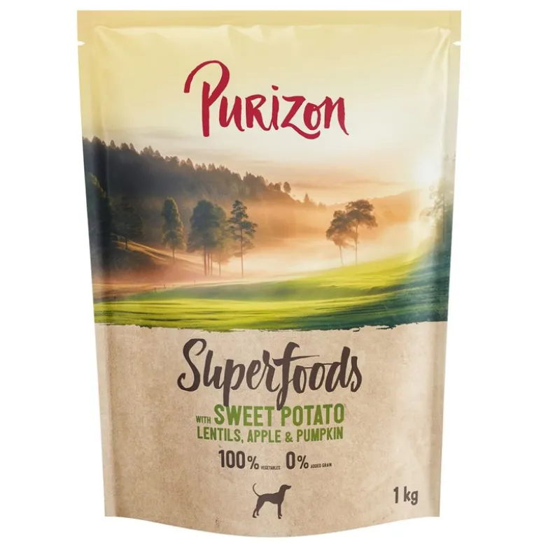 Purizon Superfoods Veggie Søde kartofler med linser, æble og græskar