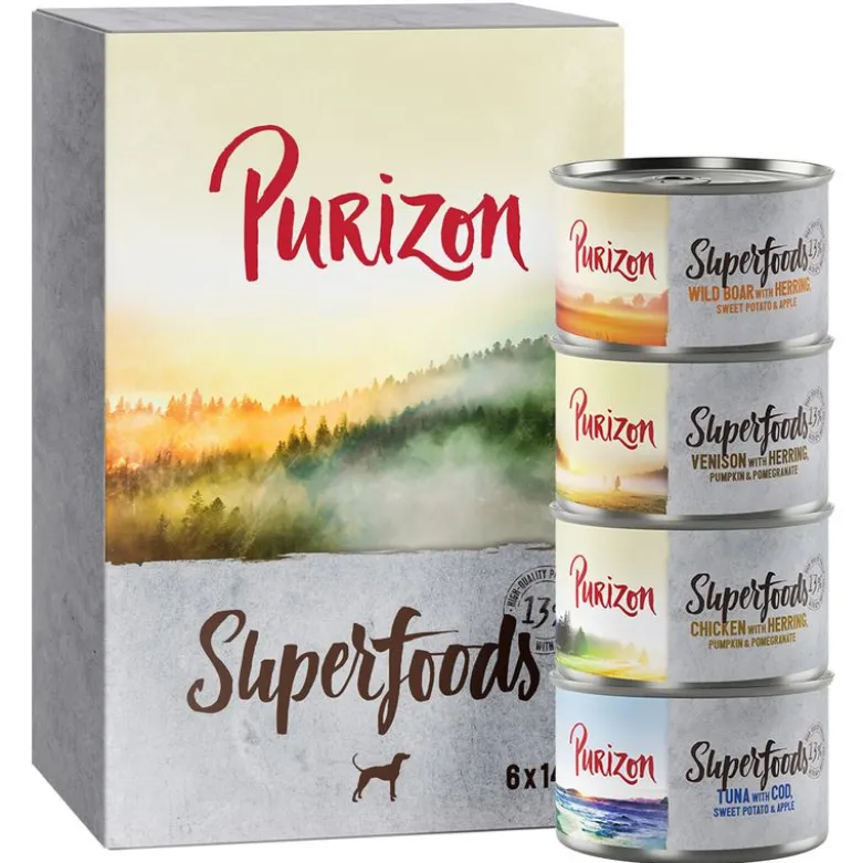 Purizon Superfoods 6 x 140 g