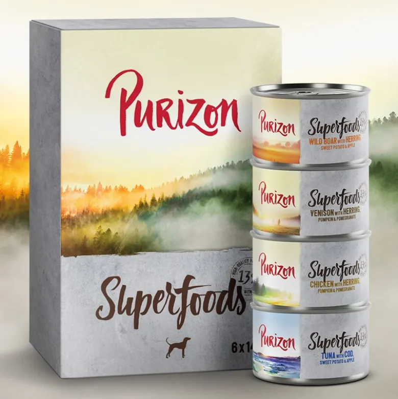 Purizon Superfoods 6 x 140 g