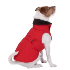 Quiltet hundejakke