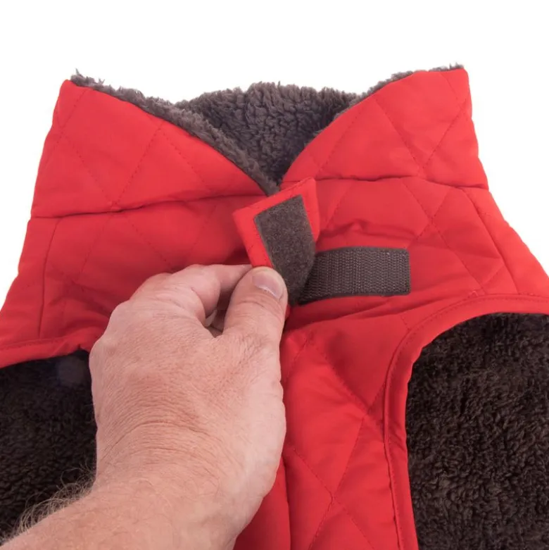 Quiltet hundejakke