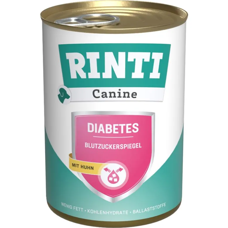 RINTI Canine Diabetes Kylling 400 g